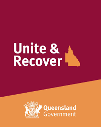 Unite and Recover QLD logo