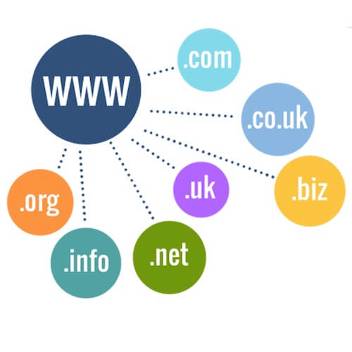 TLD Domain Name icons
