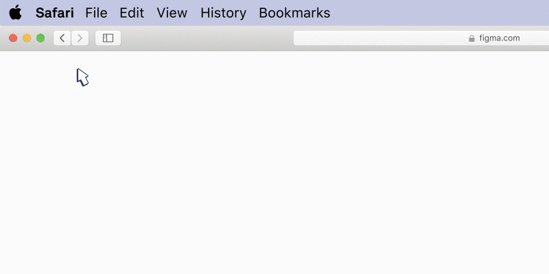 Opening an incognito window in Safari