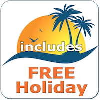 Includes a FREE Holiday badge