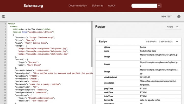 Scheme markup screenshot Scheme markup screenshot