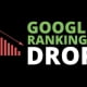 Google ranking is dropping