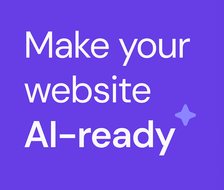 Make your website AI Ready