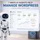7 Ways AI Agents Can Help Manage a WordPress Website